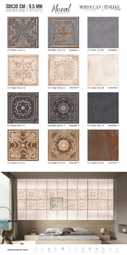 MOROCCAN| 30X30 CM - VICTORIA 02 HL1A